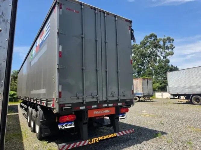 carreta bau sider ano 2022 facchini 15m com 12 pneus