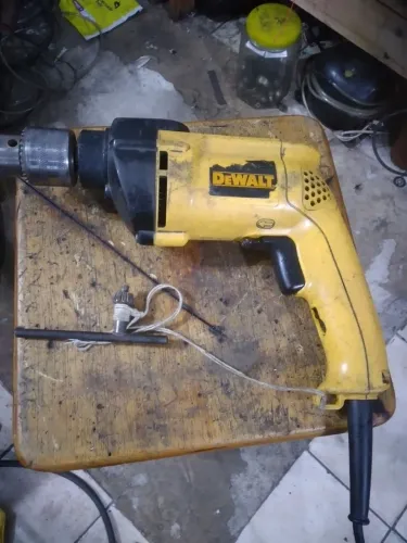 Furadeira dewalt 220v para serviços pesado controle de velocidade é auto reverso fup