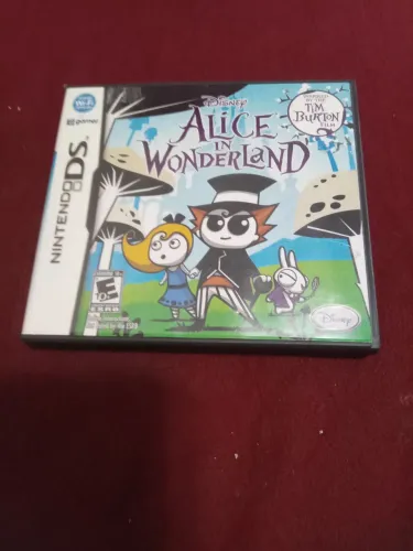 Jogo Nintendo Ds Disney Alice In Wonderland Tim Burton original