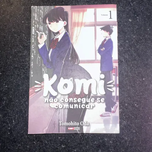Mangá Komi não consegue se comunicar Vol 1.