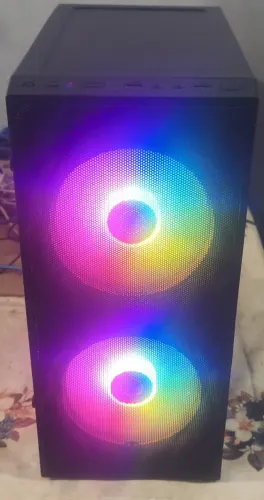 Cpu Gamer i5 6600 8gb ddr4 2666mhz placa de video R7 270 ssd 120gb gabinete Rgb TGT Jester