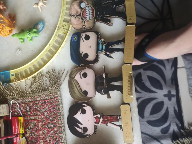Coleção de Figures Resident Evil  em MDF