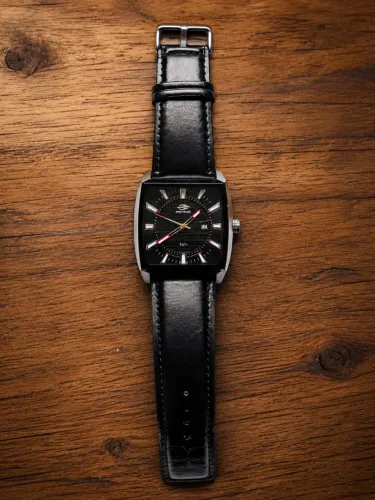 Relógio Masculino Mormaii Original - Clássico e Elegante com Pulseira em Couro Preto