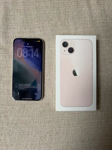 iPhone 13 Rosa 128GB com caixa original