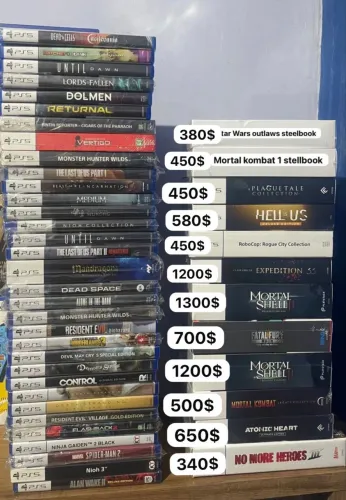 Lote de jogos ps4 e ps5