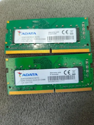 Memória RAM Notebook ADATA 16GB (2x8GB) DDR4 3200MHz