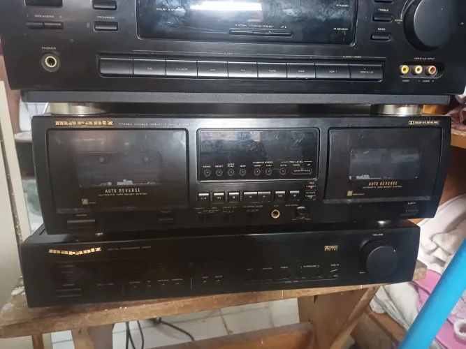 Marantz sério duble cassete decoração sd535