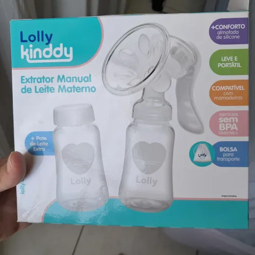 Extrator de leite materno