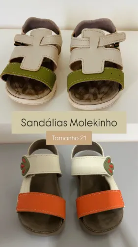 Sandálias molekinho 21
