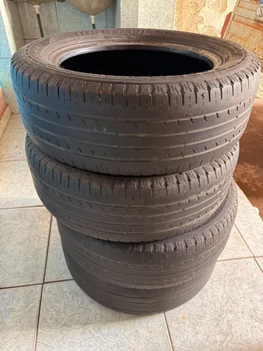 JOGO 4 PNEUS GOODYER 205 60 R17 SEMINOVO SUV CAMIONETE 