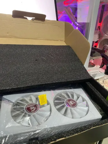 RX 580sp 2048sp 8 GB GDDR5 modelo branco