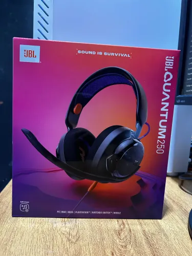 Headset Gamer Original JBL Quantum 250 BLK 