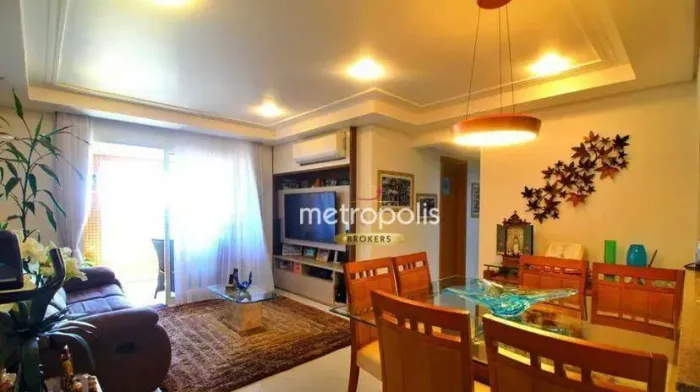 Apartamento com 3 dormitórios à venda, 101 m² por R$ 1.115.000,00 - Centro - Santo André/S