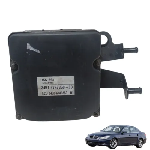 Modulo abs freio dianteiro direito bmw 530i n52 e60 3.0 2009