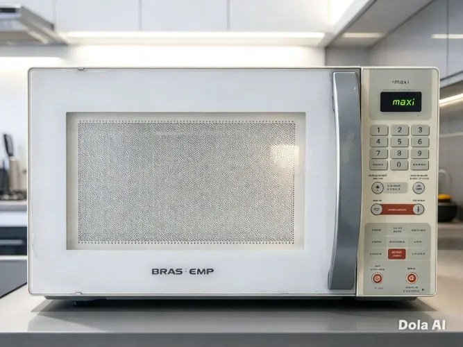 Microondas Brastemp 30 litros funcionando perfeitamente