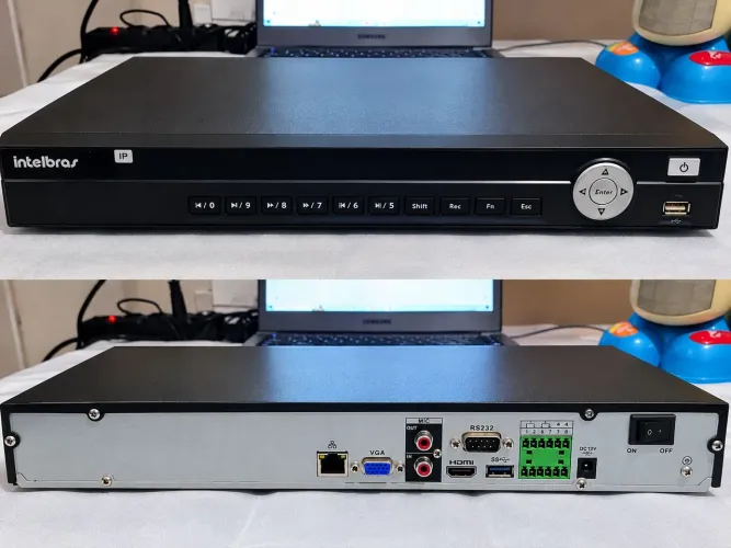 NVR Intelbras NVD 3016 IP - Excelente Estado - Completo<br>