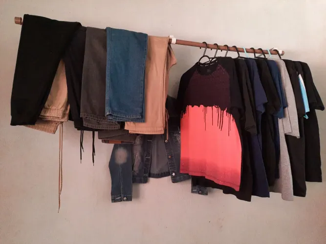 Bazar de roupas