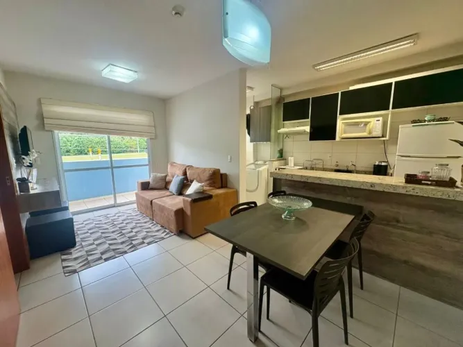 Apartamento Mobiliado para Venda ou Locação de 01 Quarto sendo Suíte no Bairro Jardim Botâ