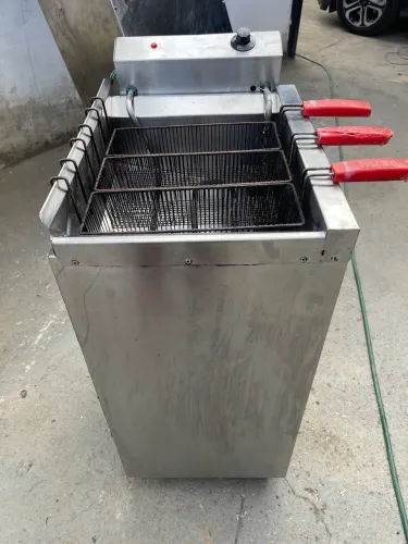 Fritadeira industrial inox 20L 220V