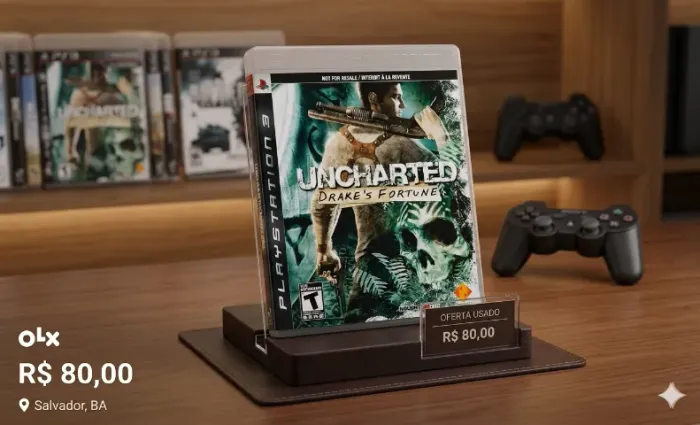 JOGO PS3 - UNCHARTED