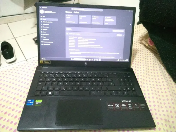 Notebook Gamer Acer Nitro V15 - Intel Core i7 13ª Geração | RTX 4050 | 16GB DDR5 | 144Hz
