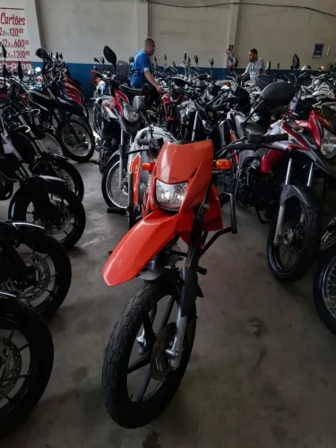HONDA NXR  BROS 150 LARANJA 2011 SHALON  VEICULOS CARIACICA