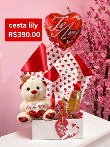 Caixa box para os namorados COM PRODUTOS O BOTICÁRIO