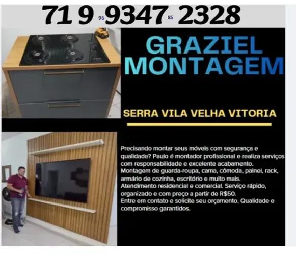 MONTADOR DE MÓVEIS - PREÇO JUSTO