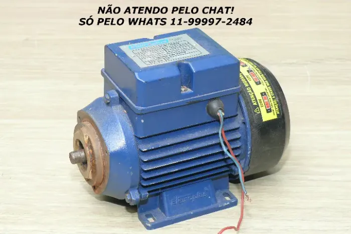 Motor Eletroplas 1/2cv LEIA o anúncio