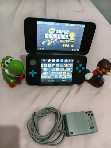 NINTENDO NEW 2DS XL DESTRAVADO E COMPLETO
