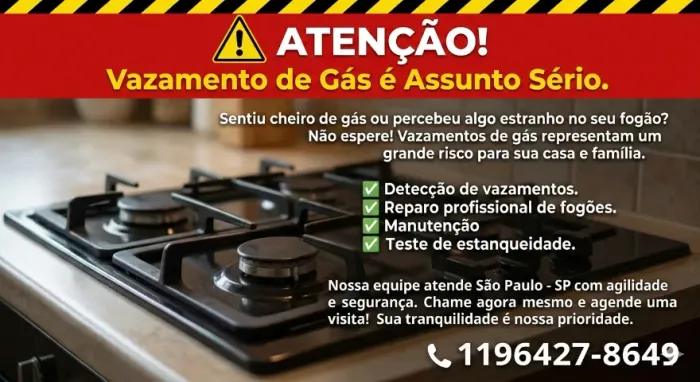 Assistência Técnica de fogão em São Paulo