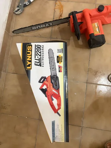 Motosserra Elétrica Lynus ELL-2200 2200W - 127V | Pouco uso