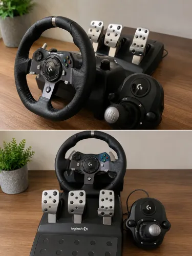 Logitech g920 + câmbio