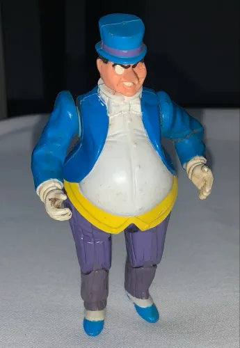 Boneco Pinguim Super Powers Estrela Anos 80  raridade