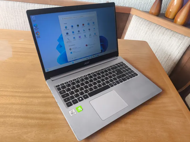 Notebook Acer i5 , NVIDIA GeForce, SSD M2 de 256 GB, 8 de RAM, Windows 11, tela de 15.6