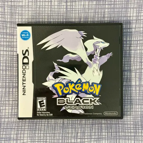 Pokémon Black Version DS - 100% Original CIB (Versão Rara Not For Resale)