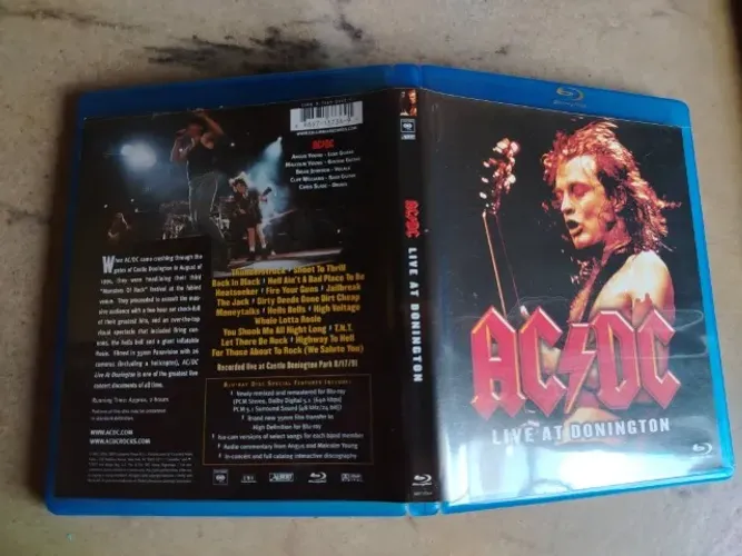 Ac/dc - Live At Donington Bluray Importado
