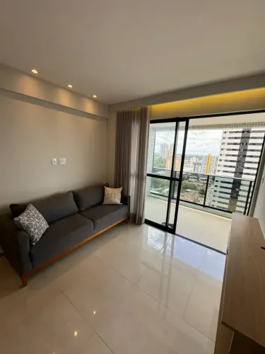 Studio mobiliado para locação no Marco