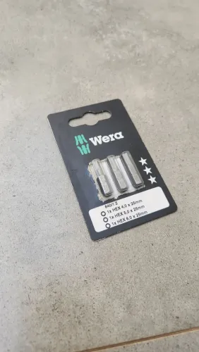 Kit bits wera 4, 5 e 6mm