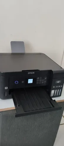 Última oferta Impressora Epson multifuncional l4160 dois anos de uso leia a descrição