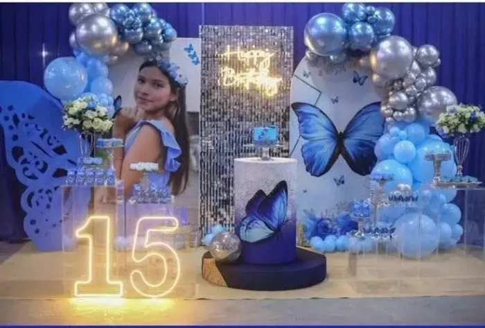 Decoração de festa 15 anos
