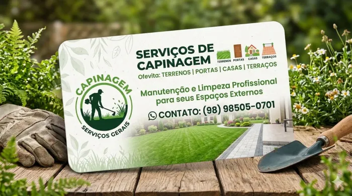 Serviços de capinagem 