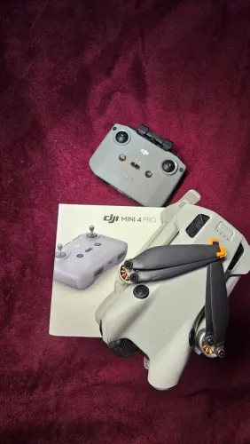 Dji mini 4 pro + controle e filtro ND