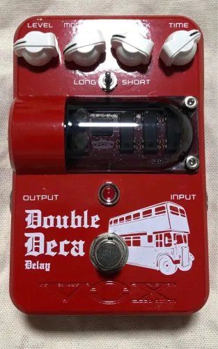 Pedais Vox Valvetronix - Double Deca Delay e Straight 6 Drive (com caixas originais)