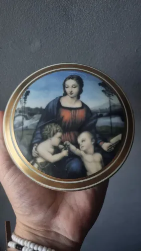 Caixa Porcelana Madonna del Cardellino