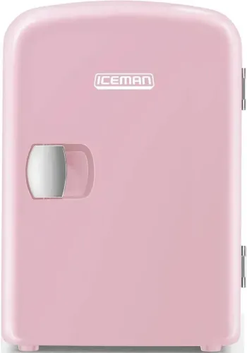 Mini Geladeira Portátil Chefman Iceman Pink 4L