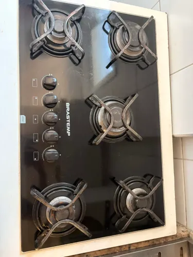 Fogão cooktop Brastemp active 5bocas