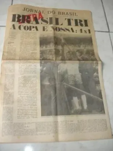 Jornal Do Brasil - Brasil Tri - Copa 1970