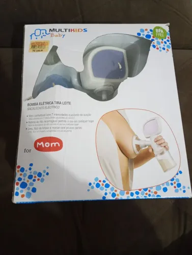Bomba elétrica tira leite