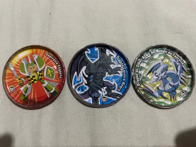Metal tazos YUGIOH